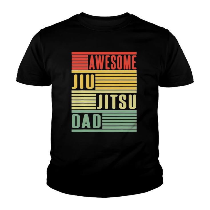Awesome Jiu Jitsu Dad Gift Youth T-shirt