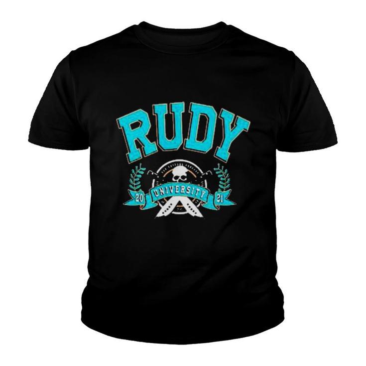 Bad Friends Rudy University  Youth T-shirt
