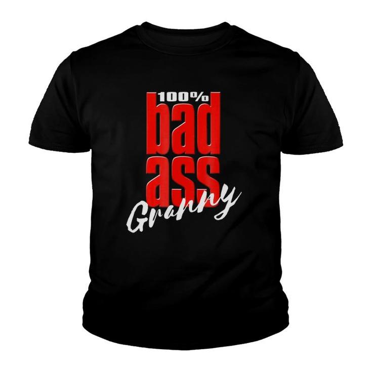 Badass Granny, Funny For Grandmother Youth T-shirt