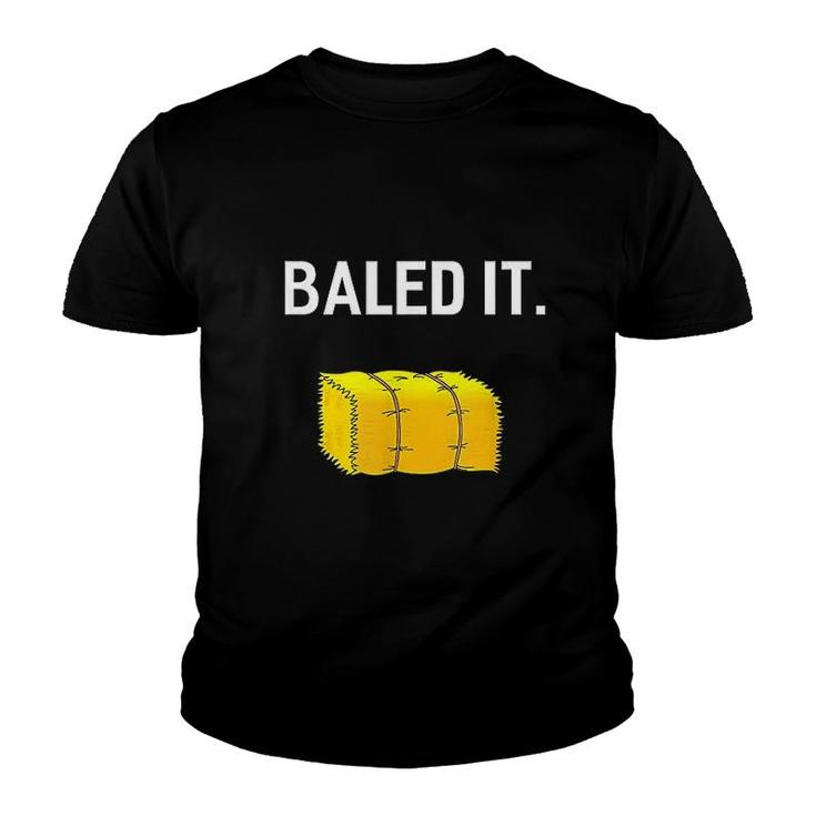 Baled It Youth T-shirt