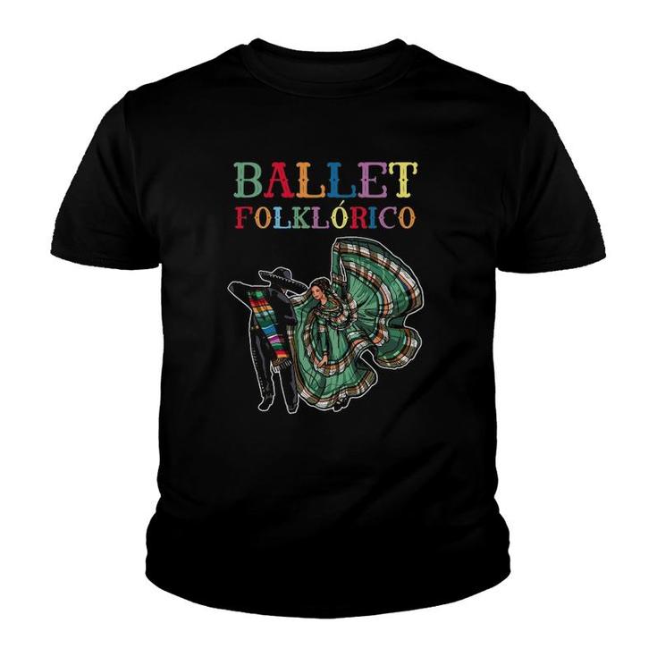Ballet Folklorico Traditional Mexican Dances Youth T-shirt