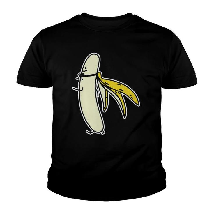 Banana Superhero Fathers Day Funny Hawaiian Fruit Dad Dada Youth T-shirt
