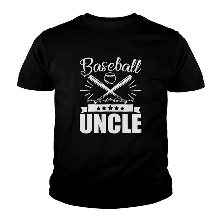 Baseball Uncle Youth T-shirt