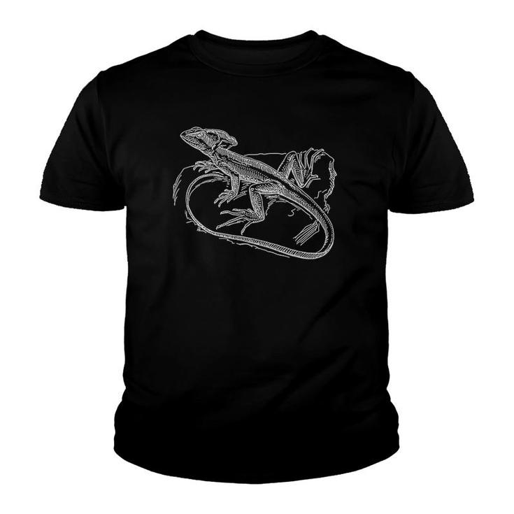 Basilisk Lizard  Reptile Tee Youth T-shirt