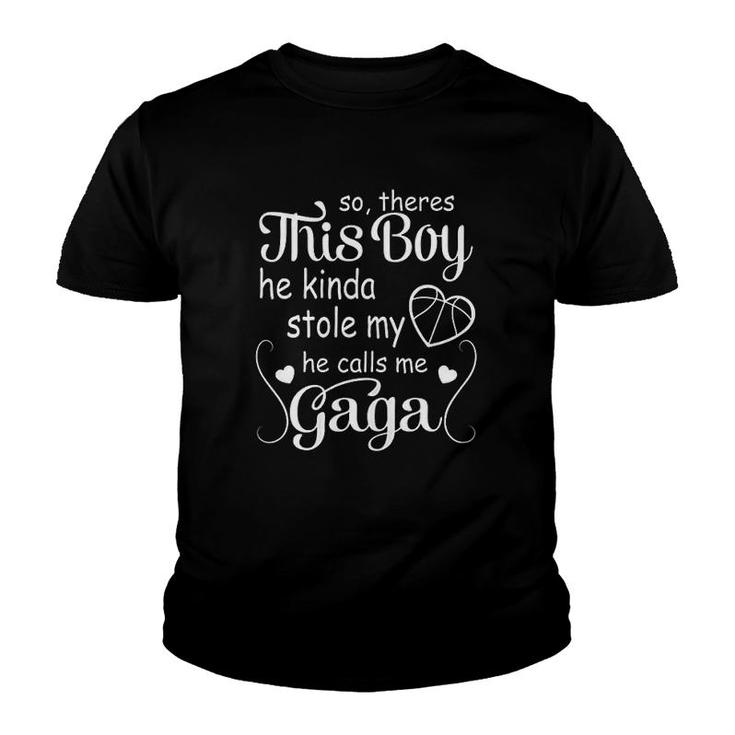 Basketball Gaga Grandma Funny Quote Cute Gifts Youth T-shirt