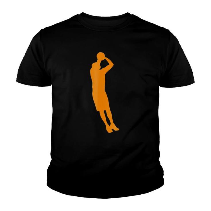 Basketball Jumpshot Graphic Gym Workout Gift Youth T-shirt