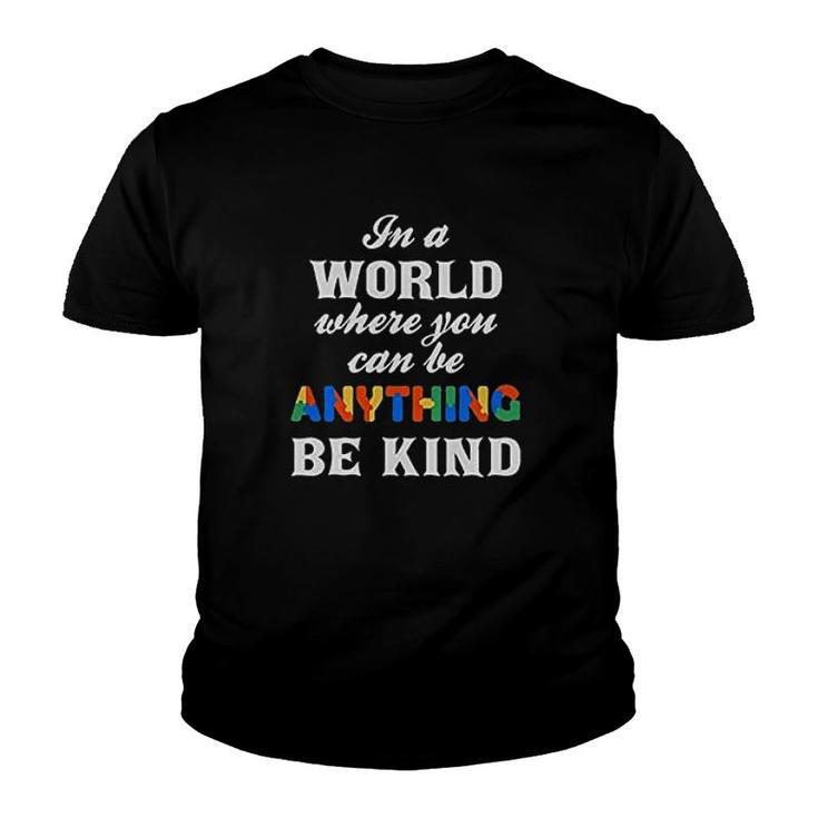 Be Kind Autism Awareness Youth T-shirt