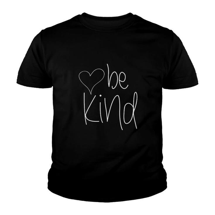 Be Kind Cute Heart Graphic Family Youth T-shirt