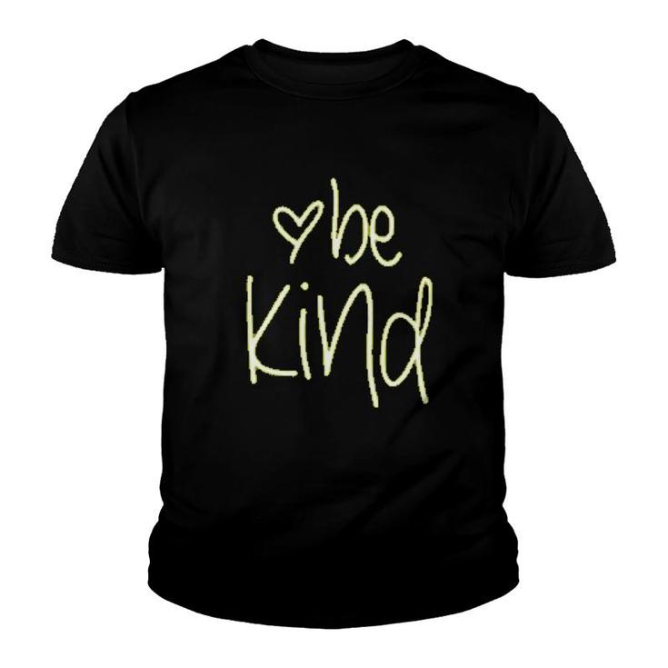 Be Kind Heart Youth T-shirt