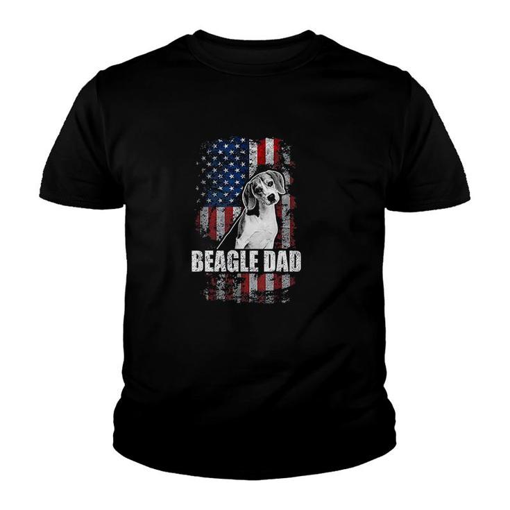 Beagle Dad Youth T-shirt