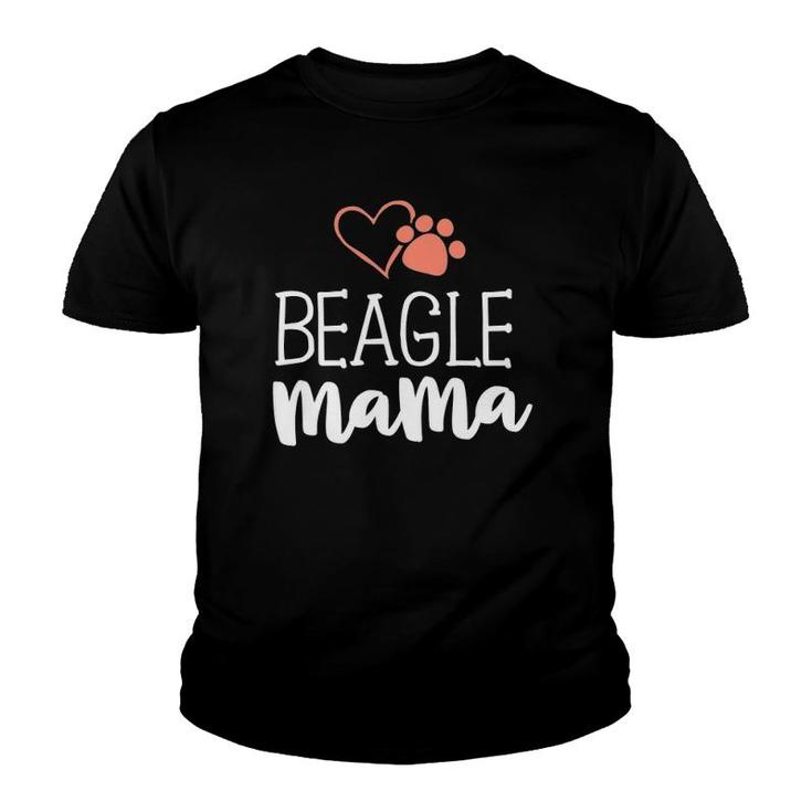 Beagle Mama  Dog Owner Gifts For Women Mother Youth T-shirt