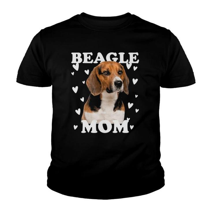 Beagle Mom Mummy Mama Mum Mommy Mother's Day Mother Youth T-shirt