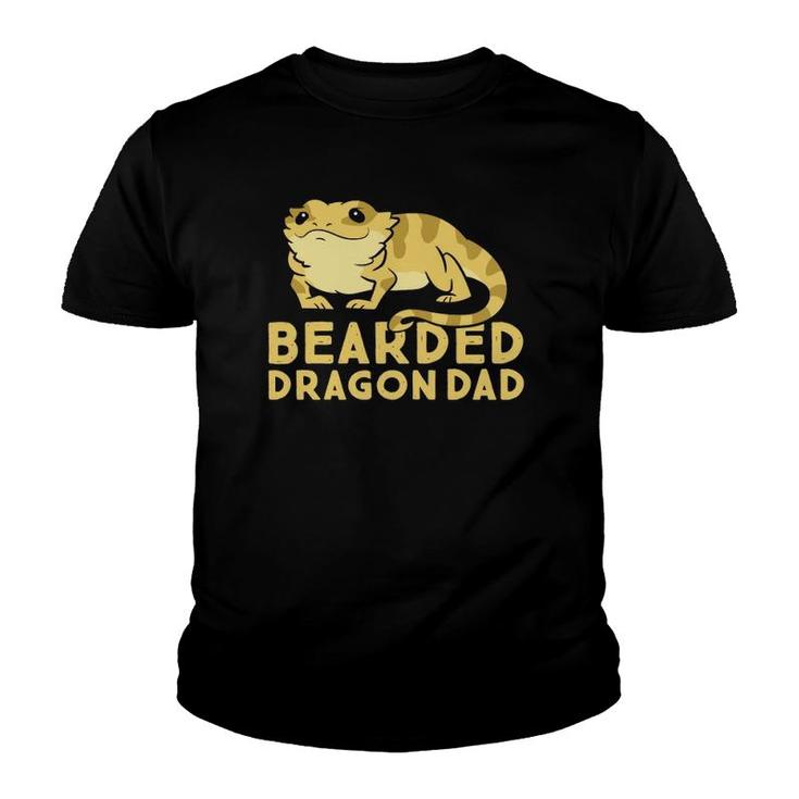 Bearded Dragon Dad Lizard Cute Bearded Dragon  Youth T-shirt