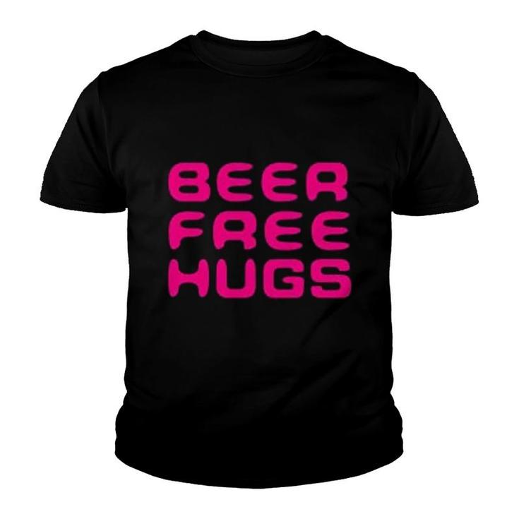 Beer Free Hugs Youth T-shirt