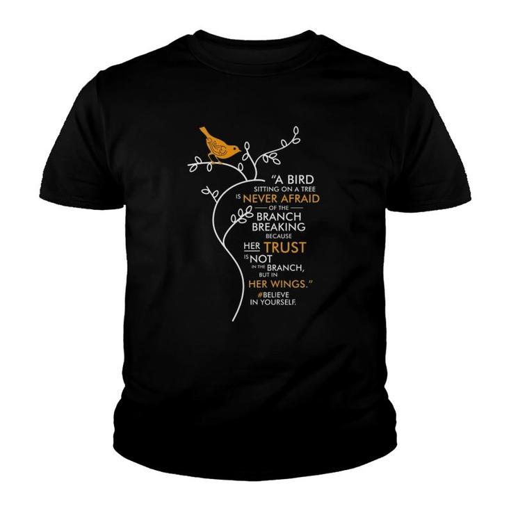 Believe Bird - Trust In Your Wings Youth T-shirt
