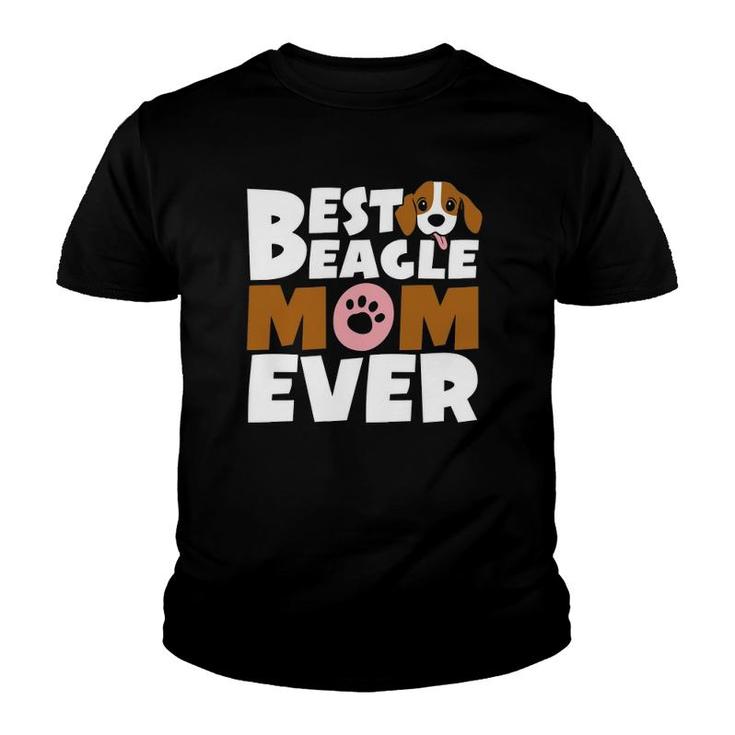 Best Beagle Mom Dog Lovers Gift  Youth T-shirt