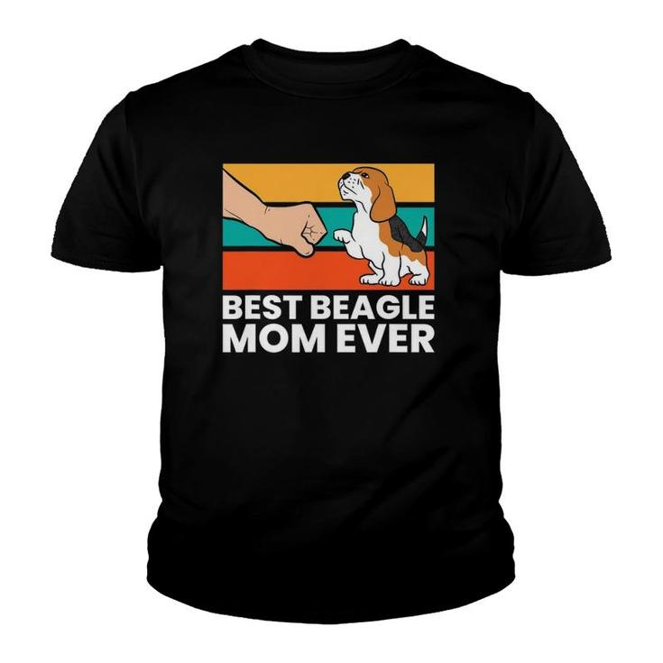 Best Beagle Mom Ever Cute Beagles Youth T-shirt
