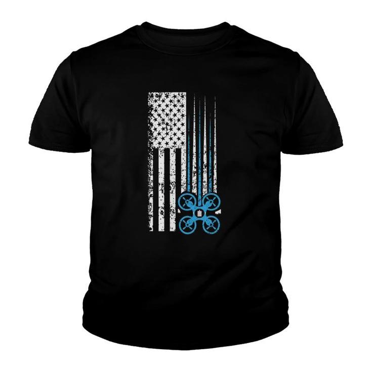 Best Design For Drone Pilot Drone Racing Youth T-shirt