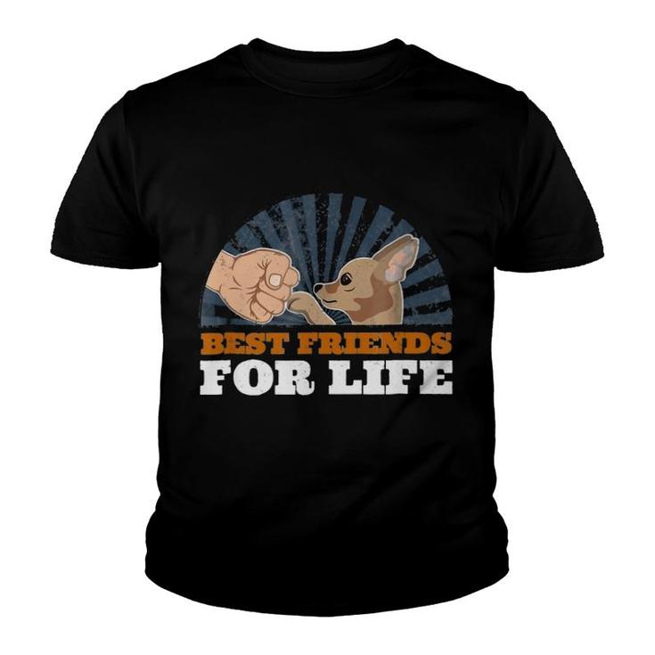 Best Friends For Life Chihuahua Youth T-shirt