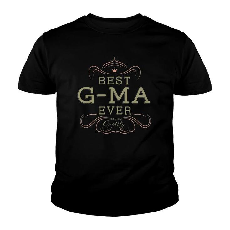 Best G-Ma Ever Grandma Mother Gifts For Women Youth T-shirt