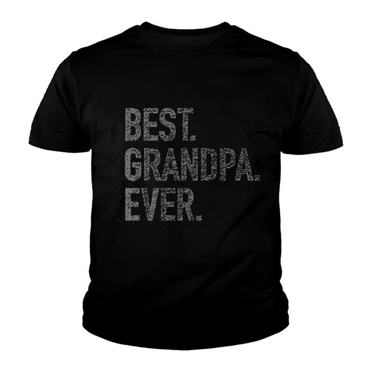 Best Grandpa Ever Youth T-shirt