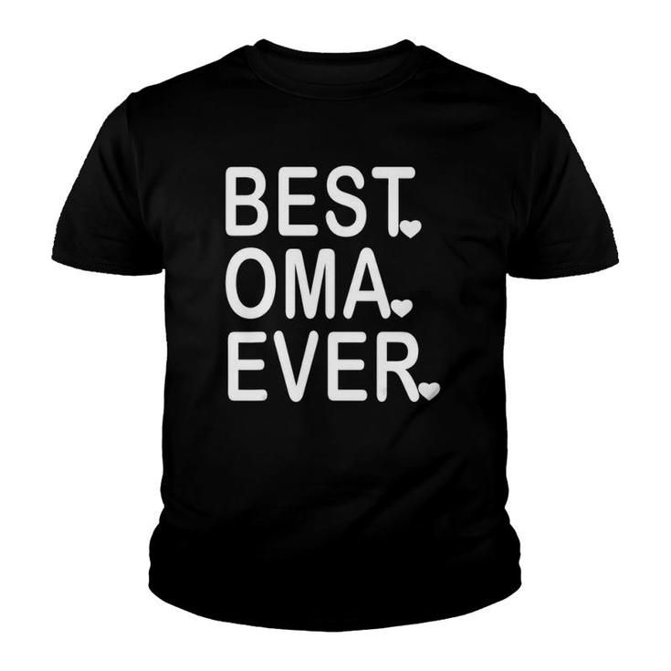 Best Oma Ever Mother's Day Mom Grandma Women Gift Youth T-shirt