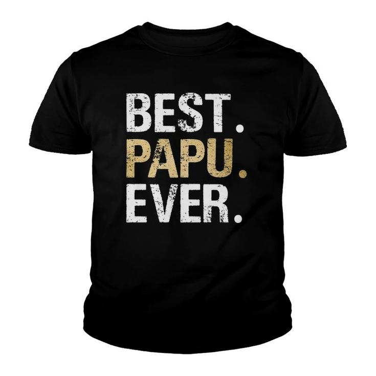 Best Papu Gift For Grandfather From Granddaughter Grandson Youth T-shirt