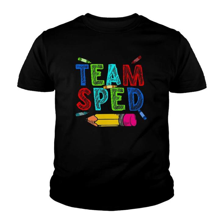 Best Special Education Art For Men Women Special Ed Teacher Youth T-shirt