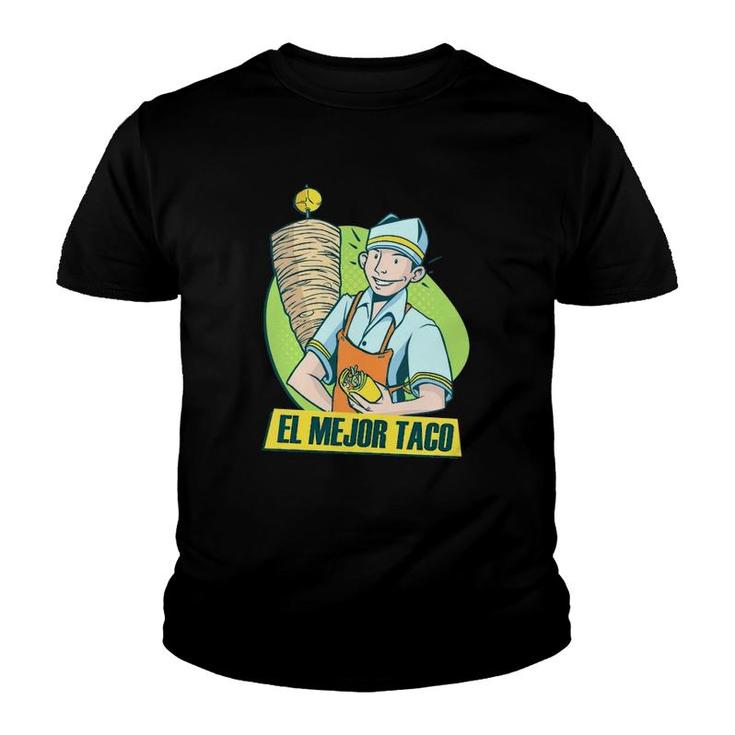 Best Taco El Mejor Taco Youth T-shirt
