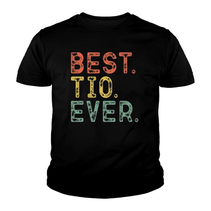 Best Tio Ever Niece Nephew Vintage Retro Gift Father's Day Youth T-shirt