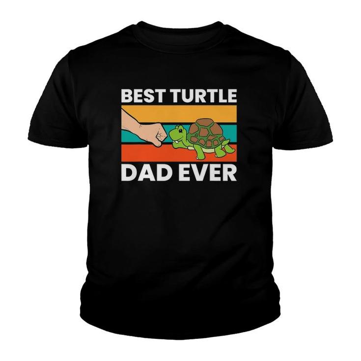 Best Turtle Dad Ever Love Sea Turtles Youth T-shirt
