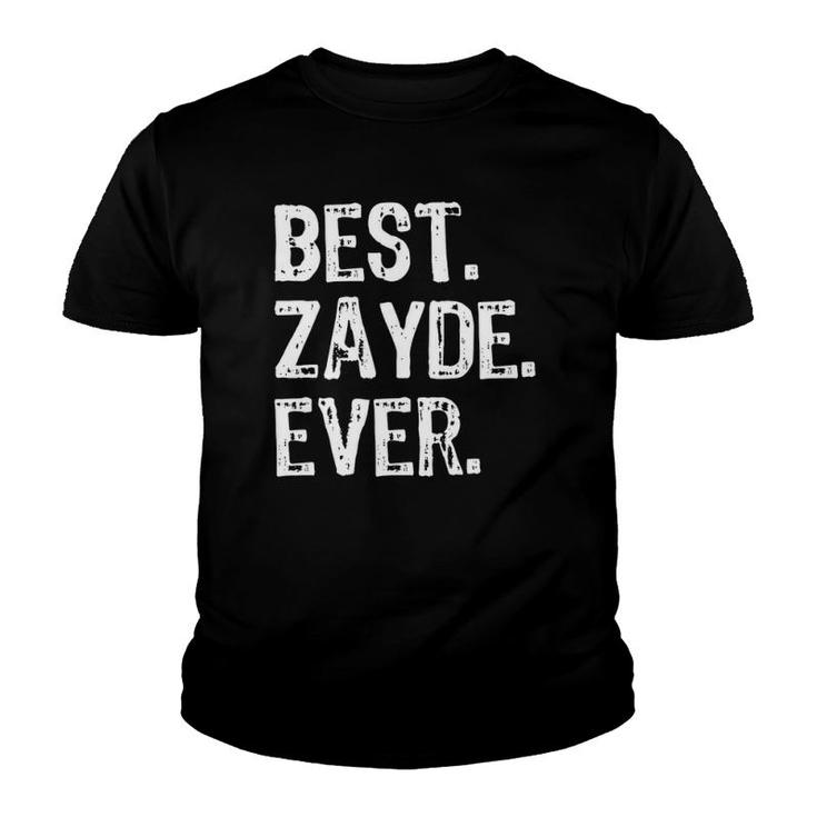 Best Zayde Ever Cool Funny Father's Day Gift Youth T-shirt
