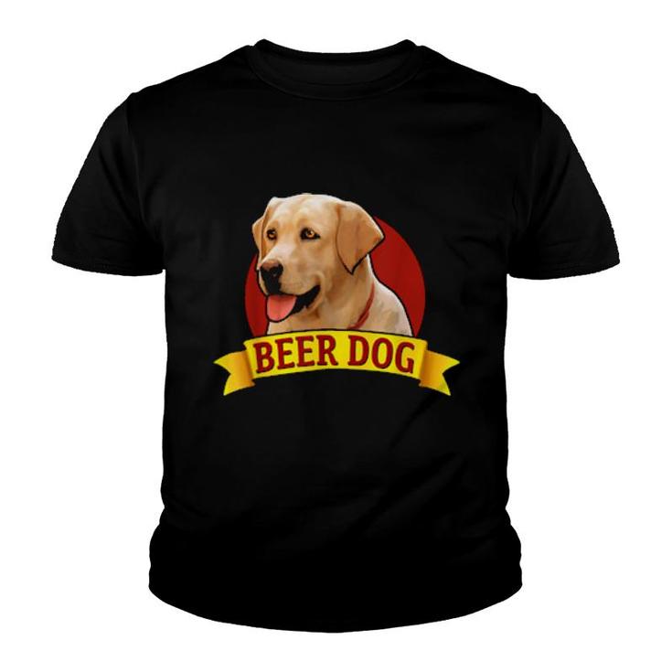 Bier Hund Labrador Retriever Craft Beer   Youth T-shirt