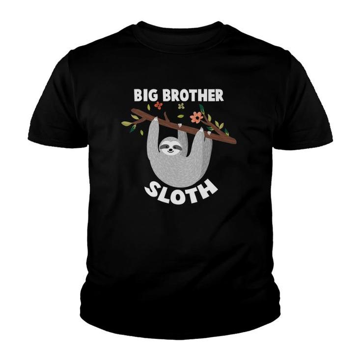 Big Brother Sloth Matching Family S For Menwomen Youth T-shirt