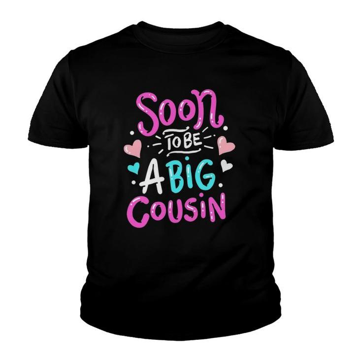 Big Cousin Baby Announcement Cute Gift Youth T-shirt