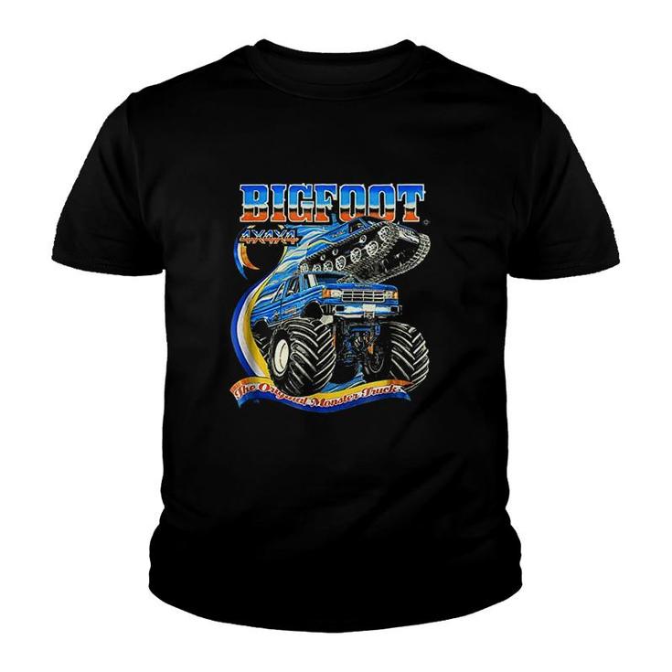 Bigfoot Fastrax And 80s Youth T-shirt