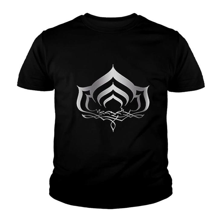 Black Gym Lotus Symbol Youth T-shirt