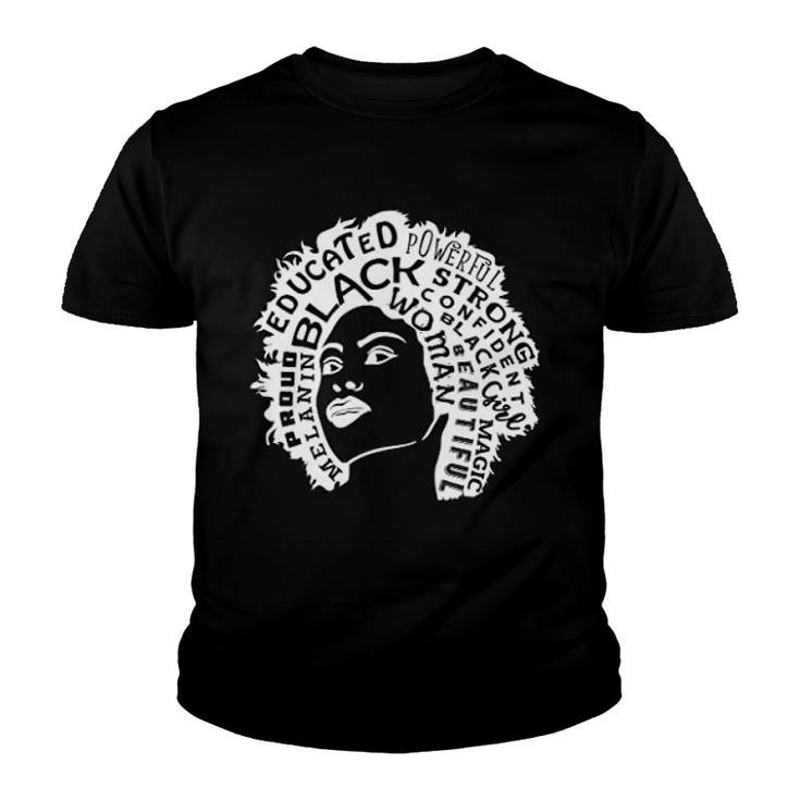Black History African American Women Youth T-shirt