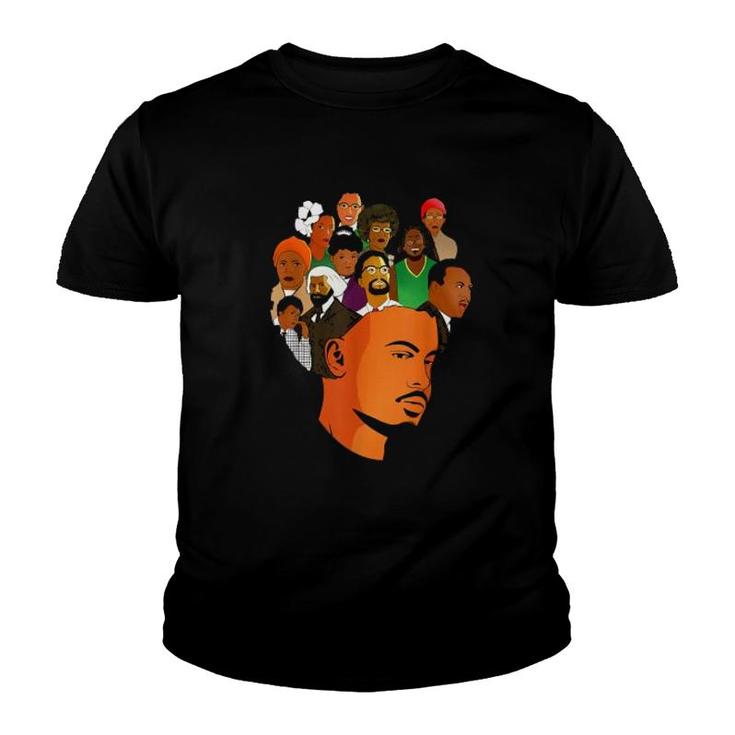 Black History Month Powerful Roots Youth T-shirt