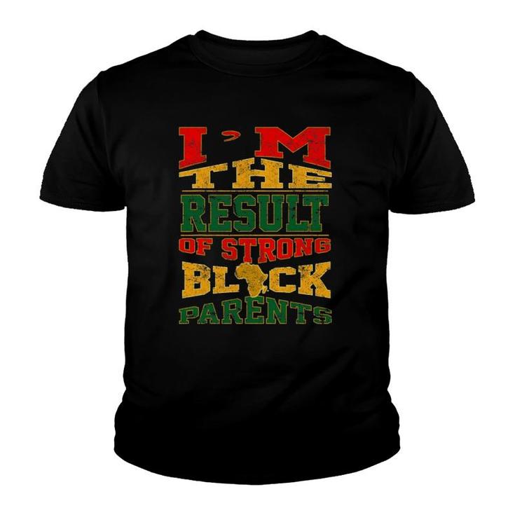 Black Parents Pro Black African American Youth T-shirt
