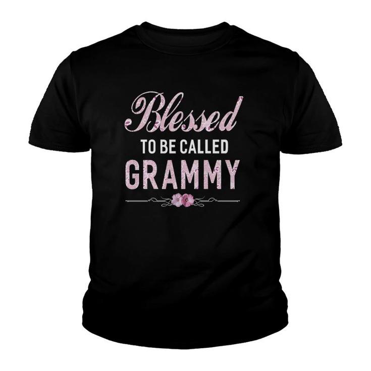 Blessed To Be Called Grammy Mother's Day Youth T-shirt