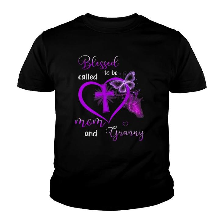 Blessed To Be Called Mom And Granny Mother's Day Gifts Youth T-shirt