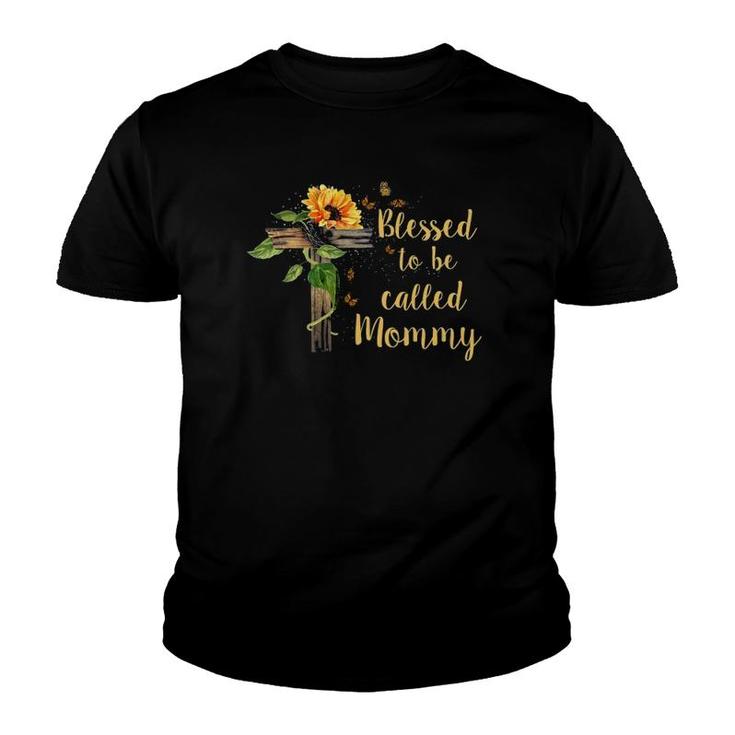 Blessed To Be Called Mommy Mother's Day Gift Christian Mom Youth T-shirt