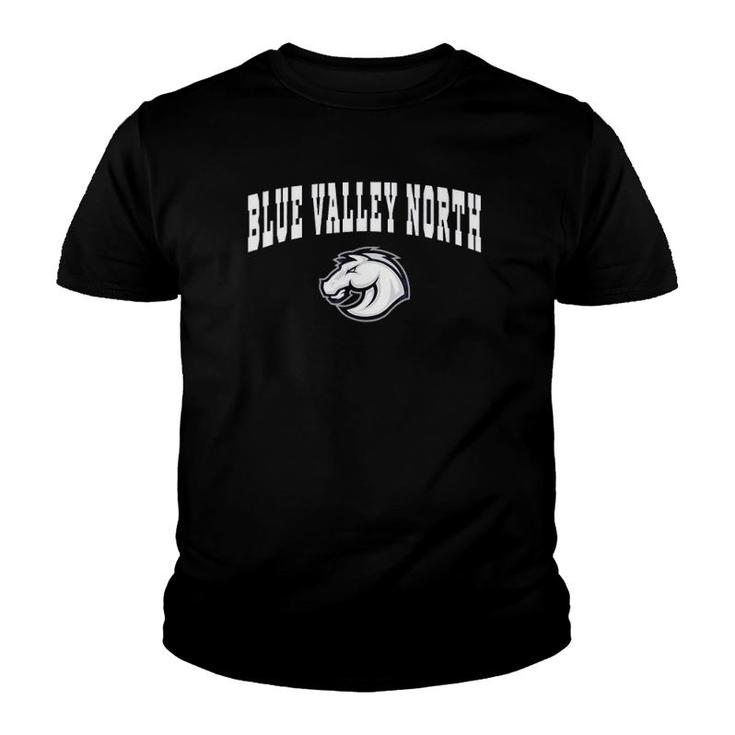 Blue Valley North High School Mustangs C2 Ver2 Youth T-shirt