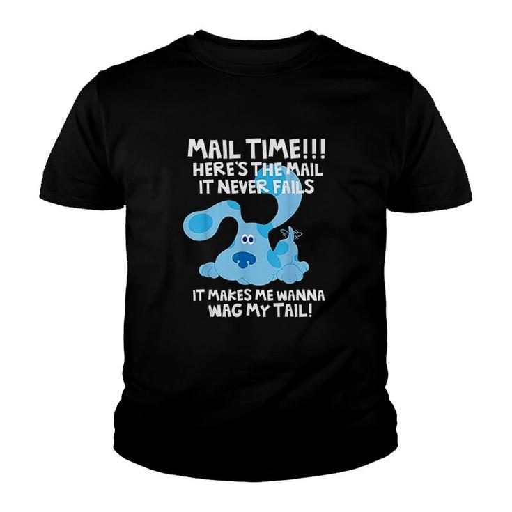 Blues Clues Mail Time Heres The Mail Youth T-shirt