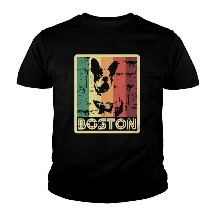 Boston Terrier For Small Dog Lovers - Boston Art Youth T-shirt