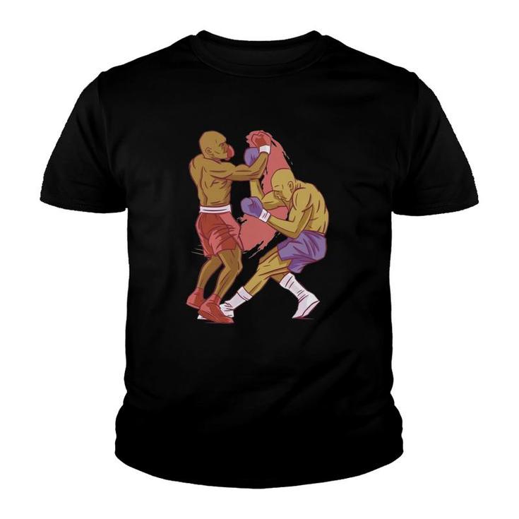 Boxers Fighting Match Boxing Lover Youth T-shirt
