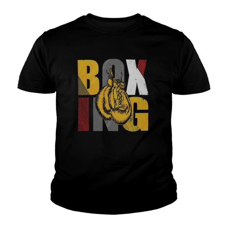 Boxing Boxer Fighting Sport Lover Youth T-shirt