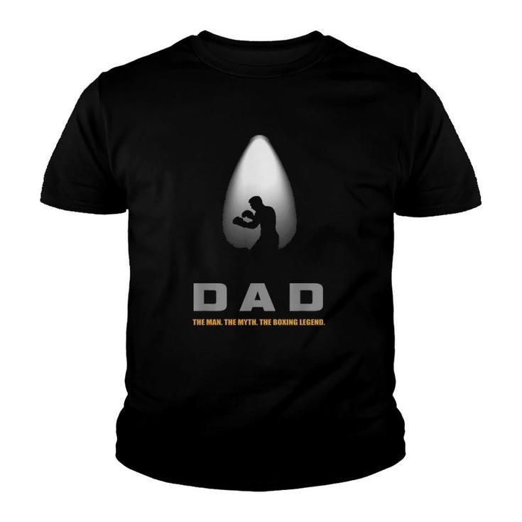 Boxing Dad Boxing Apparel Boxing Youth T-shirt