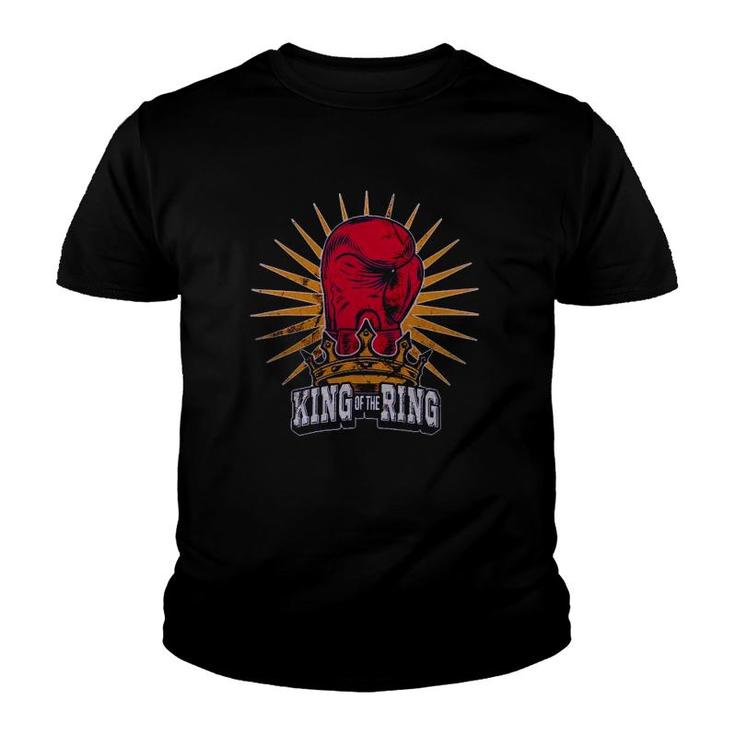 Boxing King Of The Ring Boxer Youth T-shirt